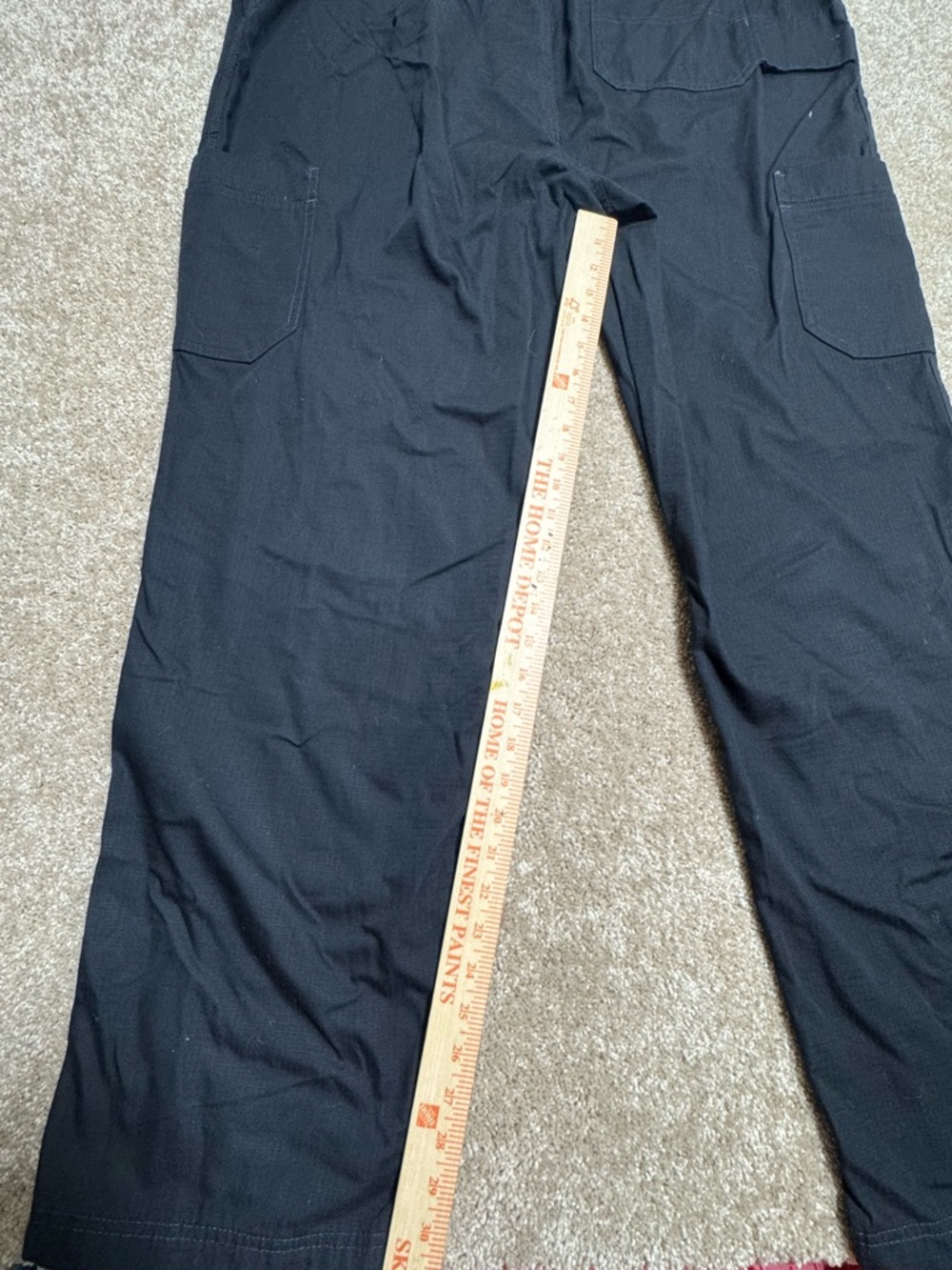 Carhartt Black Cargo Work Pants - Picture 5 of 6